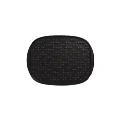 RAK PORCELAIN - PLATO RECTANGULAR PORCELANA NEGRO 33CM NEOFUSION RAK