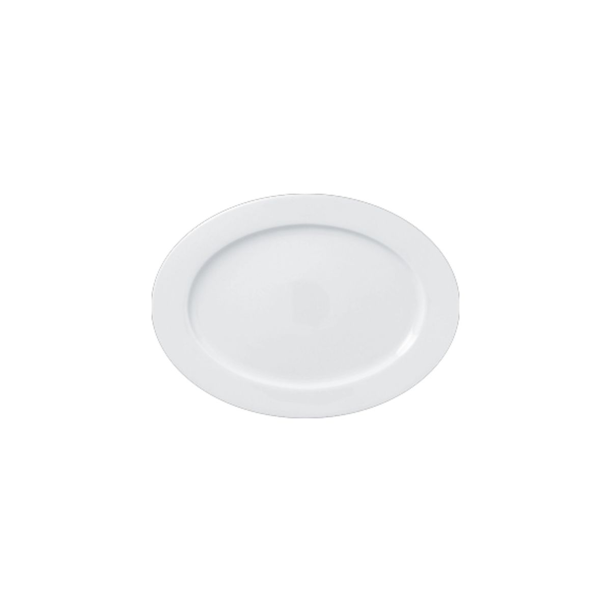 RAK PORCELAIN - PLATO OVALADO PORCELANA BLANCO 32CM ACCES RAK RAK PORCELAIN