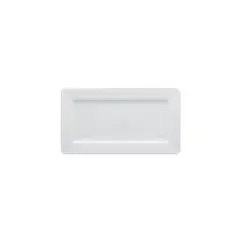 RAK PORCELAIN - PLATO RECTANGULAR PORCELANA BLANCO 29CM ACCES RAK
