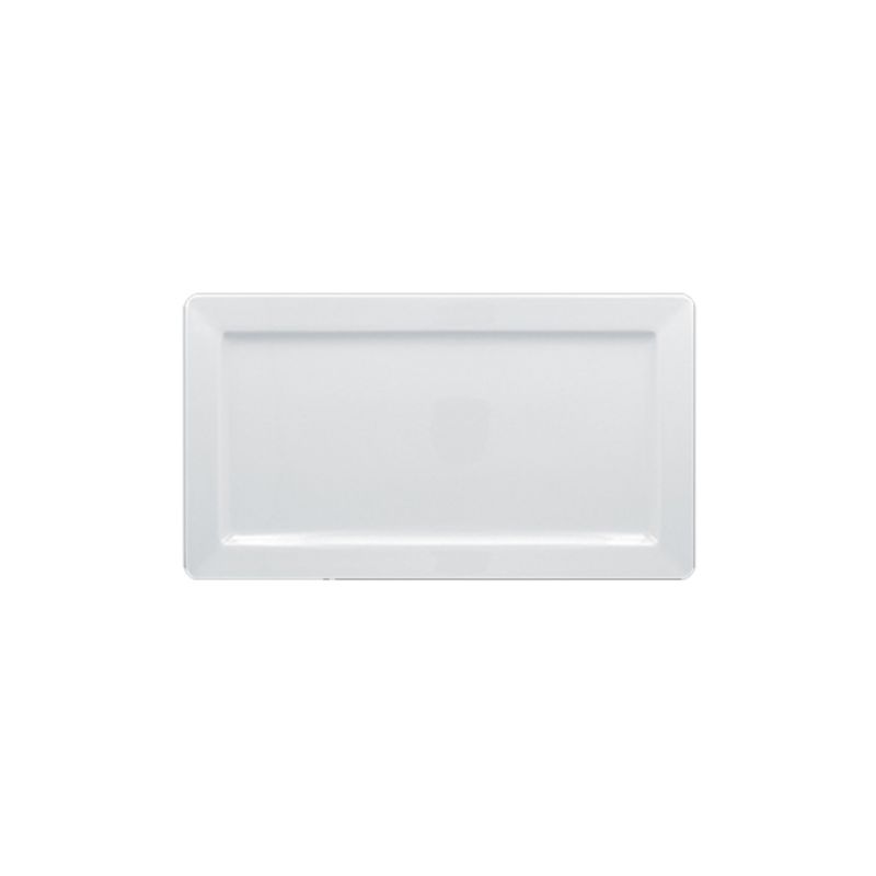RAK PORCELAIN - PLATO RECTANGULAR PORCELANA BLANCO 24CM ACCES RAK RAK PORCELAIN