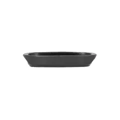 RAK PORCELAIN - PLATO RECTANGULAR PORCELANA NEGRO 17CM NEOFUSION RAK