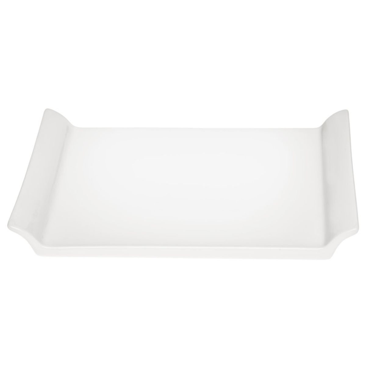 STAR FINE PORCELAIN - SET DE 6 PLATOS TIPO BANDEJA SUSHI DE PORCELANA BLANCOS 28 CM STAR STAR FINE PORCELAIN