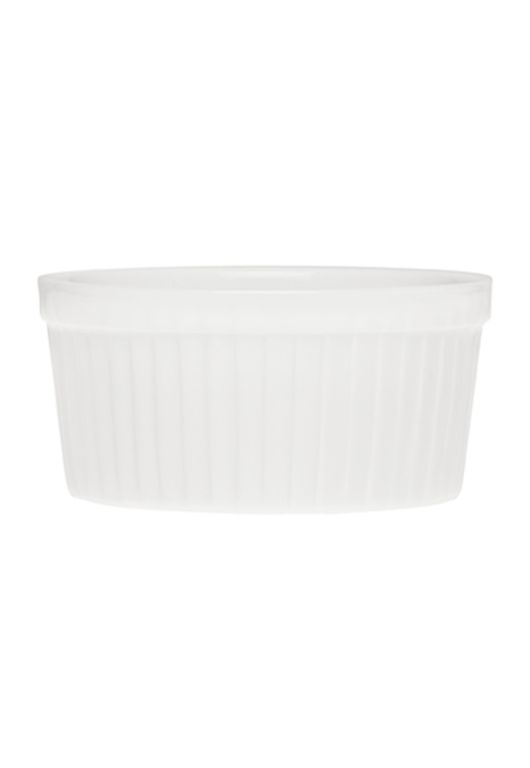 SET DE 12 POCILLOS PARA SOUFLE BLANCOS 6,5CM STAR