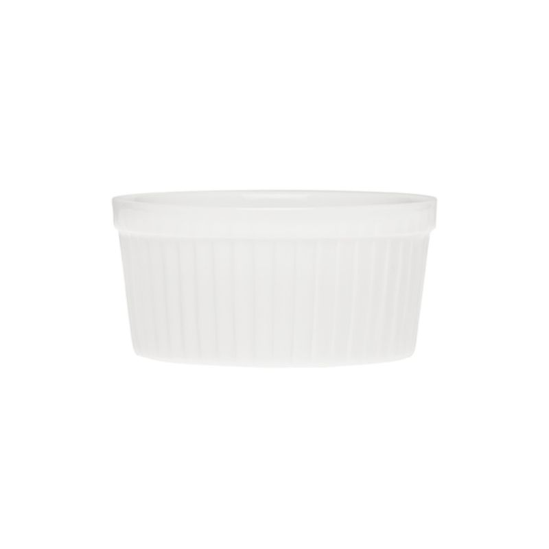 STAR FINE PORCELAIN - SET DE 12 POCILLOS PARA SOUFLE BLANCOS 6,5CM STAR STAR FINE PORCELAIN