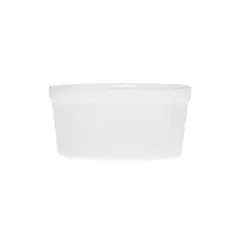 STAR FINE PORCELAIN - SET DE 12 POCILLOS PARA SOUFLE BLANCOS 6,5CM STAR