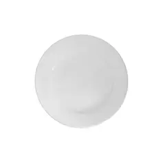 STAR FINE PORCELAIN - SET DE 12 PLATOS REDONDOS DE PORCELANA BLANCOS 15CM STAR ROUND