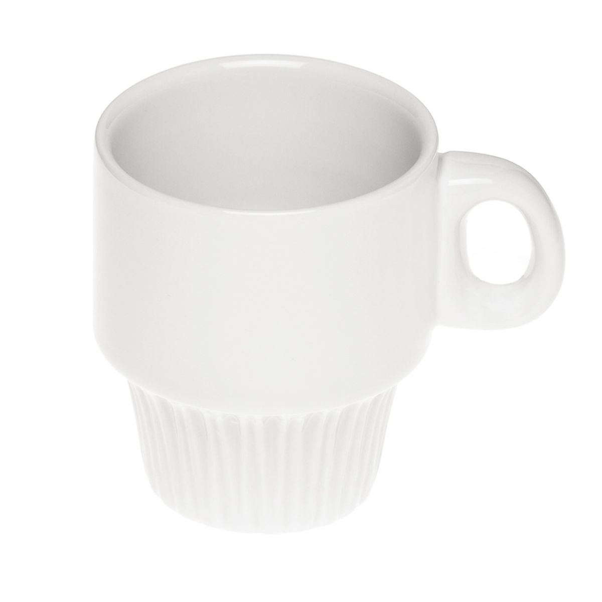 STAR FINE PORCELAIN - SET DE 12 TAZAS CAFE DE PORCELANA BLANCOS 90CC STAR TH STAR FINE PORCELAIN