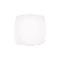 SET DE 6 PLATOS DE PORCELANA CUADRADOS BLANCOS 18 CM STAR