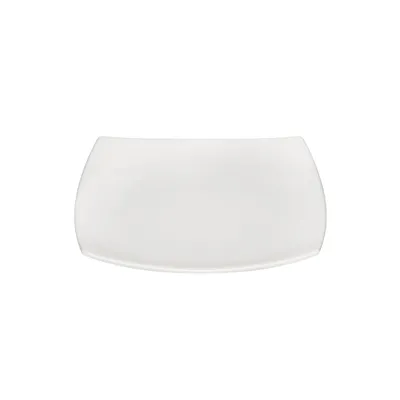 Imagen 2 del producto SET DE 6 PLATOS DE PORCELANA CUADRADOS BLANCOS 18 CM STAR