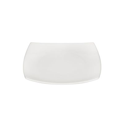 Imagen 2 del producto SET DE 6 PLATOS DE PORCELANA CUADRADOS BLANCOS 24 CM STAR