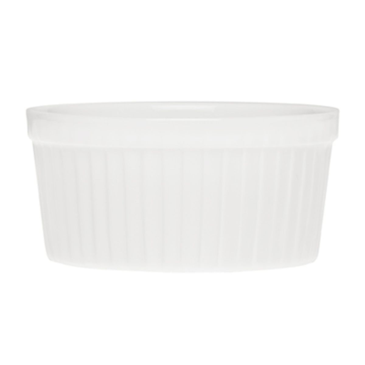 STAR FINE PORCELAIN - SET DE 6 POCILLOS PARA SOUFLE BLANCOS 9 CM STAR STAR FINE PORCELAIN