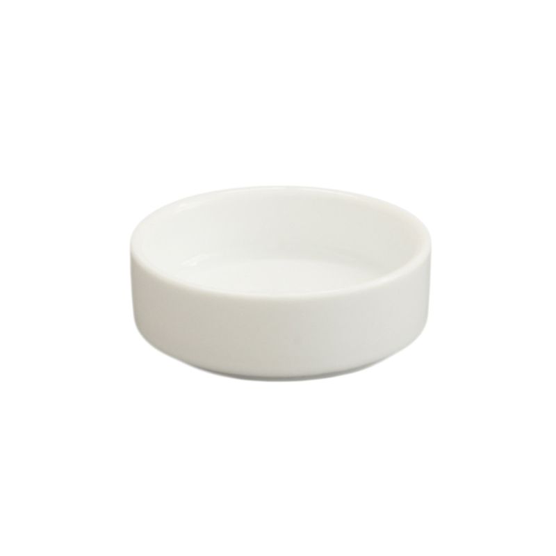 STAR FINE PORCELAIN - SET DE 6 POCILLOS PARA MANTEQUILLA SALSA BLANCOS 6CM STAR STAR FINE PORCELAIN