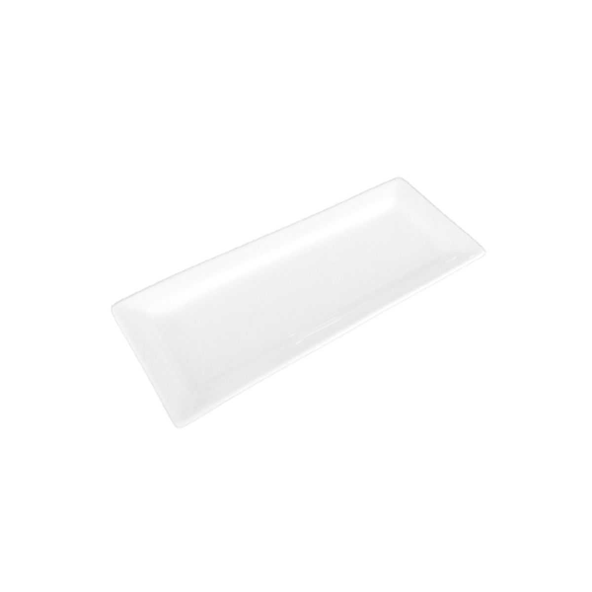 STAR FINE PORCELAIN - SET DE 24 PLATOS RECTANGULAR BAJOS DE PORCELANA BLANCOS 29CM STAR SQUARE STAR FINE PORCELAIN