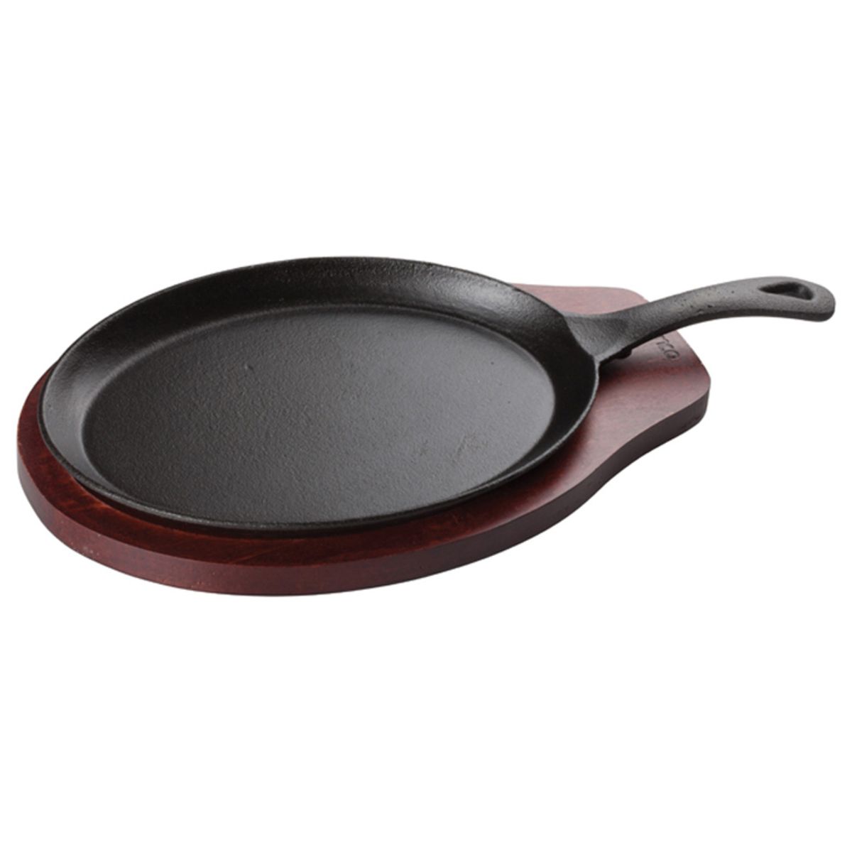 WINCO - Plato Fierro Fundido Con Base De Madera Winco WINCO.