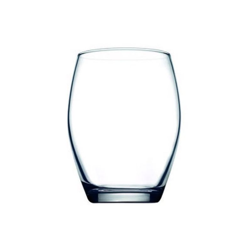 PASABAHCE - Set De 6 Vasos De Vidrio Bajo Agua 390Cc Pasabahce PASABAHCE