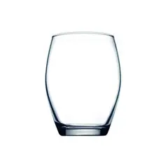 PASABAHCE - Set De 6 Vasos De Vidrio Bajo Agua 390Cc