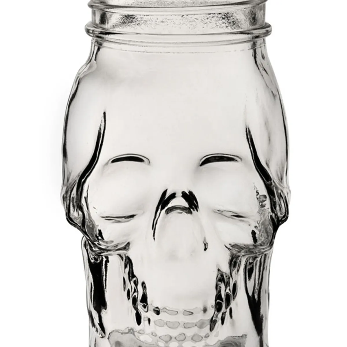 UTOPIA - Set De 6 Vasos Vidrio Bajo Skull 500Cc Utopia UTOPIA