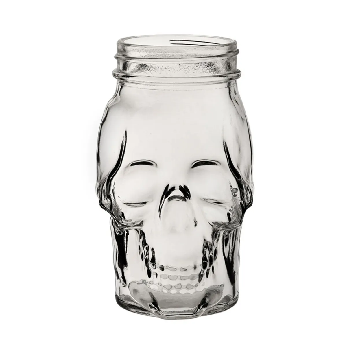 UTOPIA - Set De 6 Vasos Vidrio Bajo Skull 500Cc Utopia UTOPIA