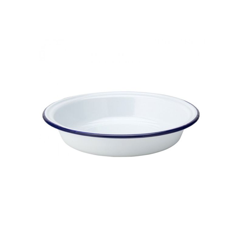 UTOPIA - SET DE 6 PLATOS HONDOS ENLOZADOS BLANCOS 22CM UTOPIA