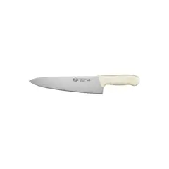 WINCO - Cuchillo Cocina Medio Golpe Mango Pp Blanco 25 Cm
