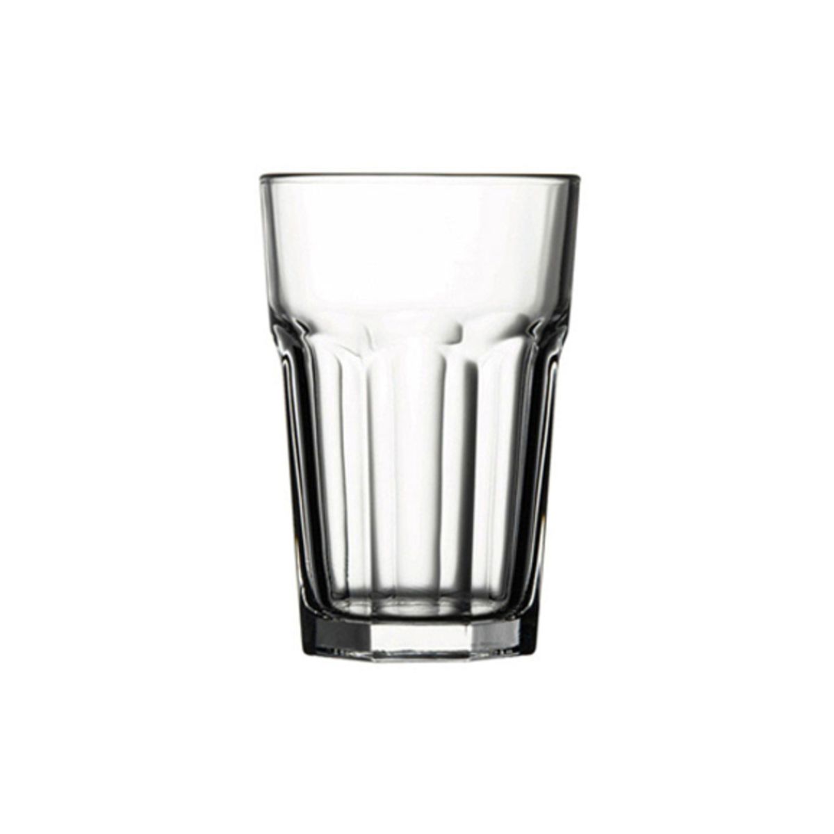 PASABAHCE - Set de 12 vasos vidrio alto 415cc PASABAHCE