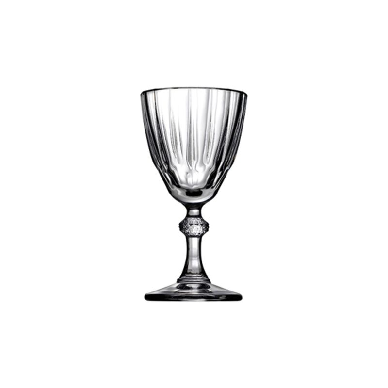 PASABAHCE - Set de 12 copas vidrio diamond 49cc PASABAHCE