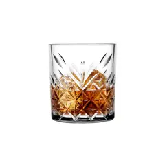 PASABAHCE - Set de 8 vasos vidrio bajo timeless 345cc