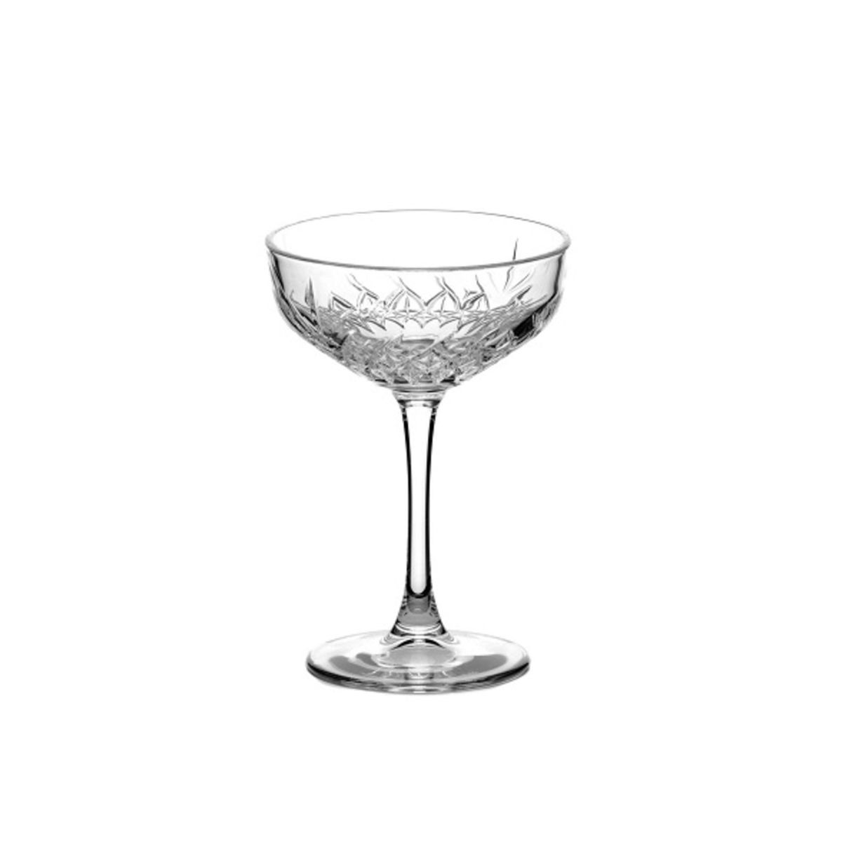 PASABAHCE - SET DE 12 COPAS VIDRIO CHAMPAGNE TIMELESS 250CC PASABAHCE