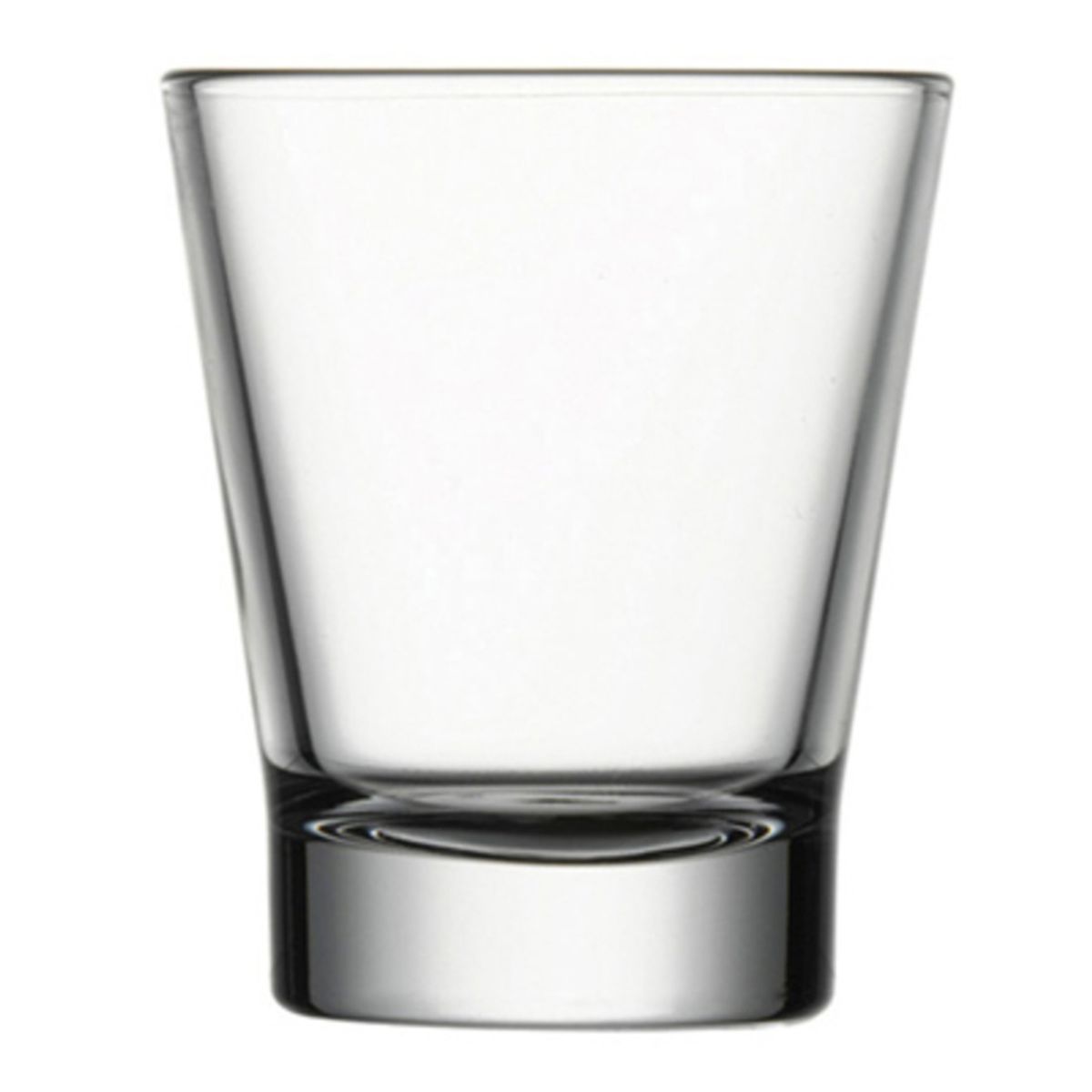 PASABAHCE - Set 12 vaso vidrio conico 85cc PASABAHCE