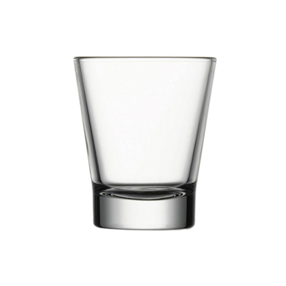 PASABAHCE - Set 12 vaso vidrio conico 85cc PASABAHCE