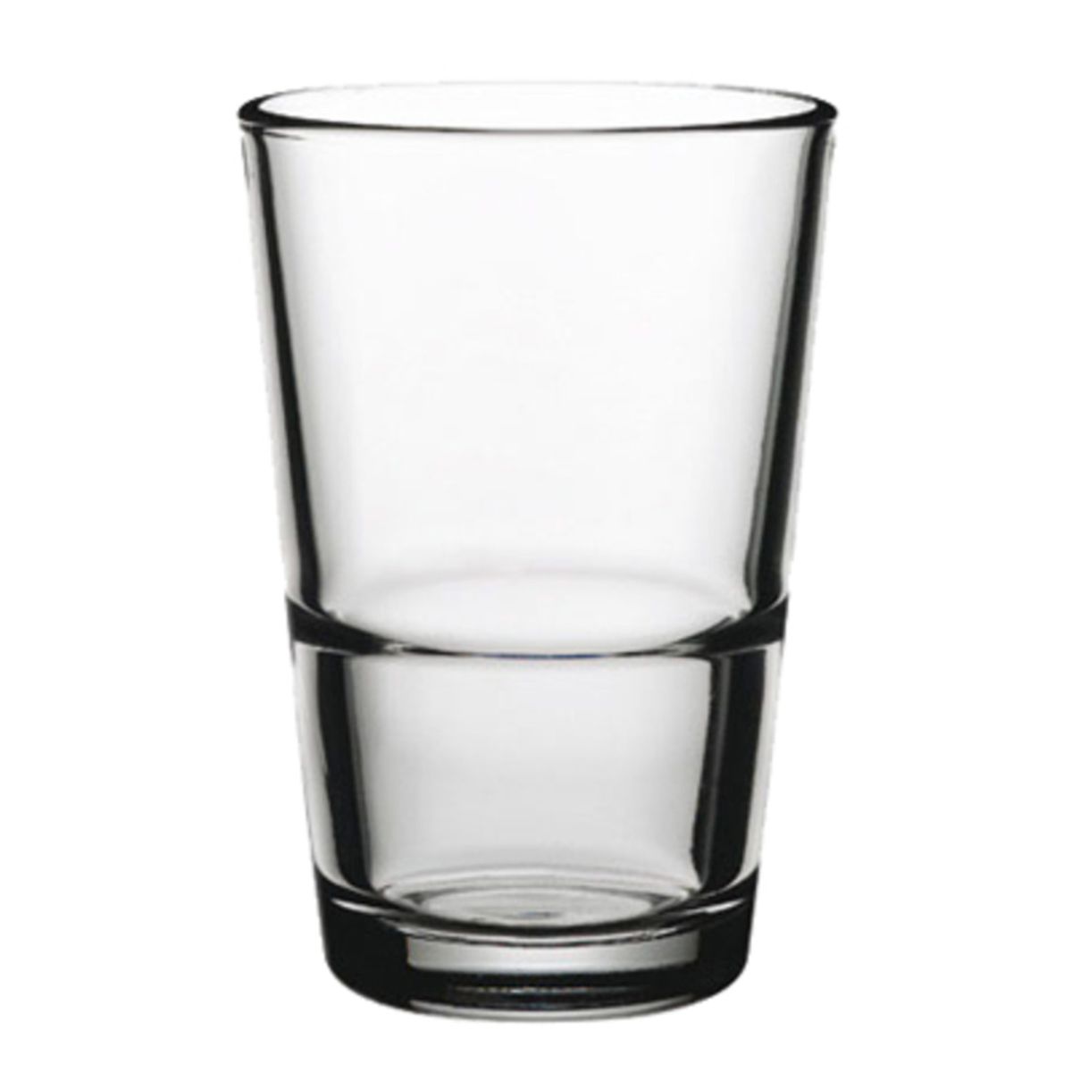 PASABAHCE - Set 24 vasos vidrio templado apilable grande190cc PASABAHCE