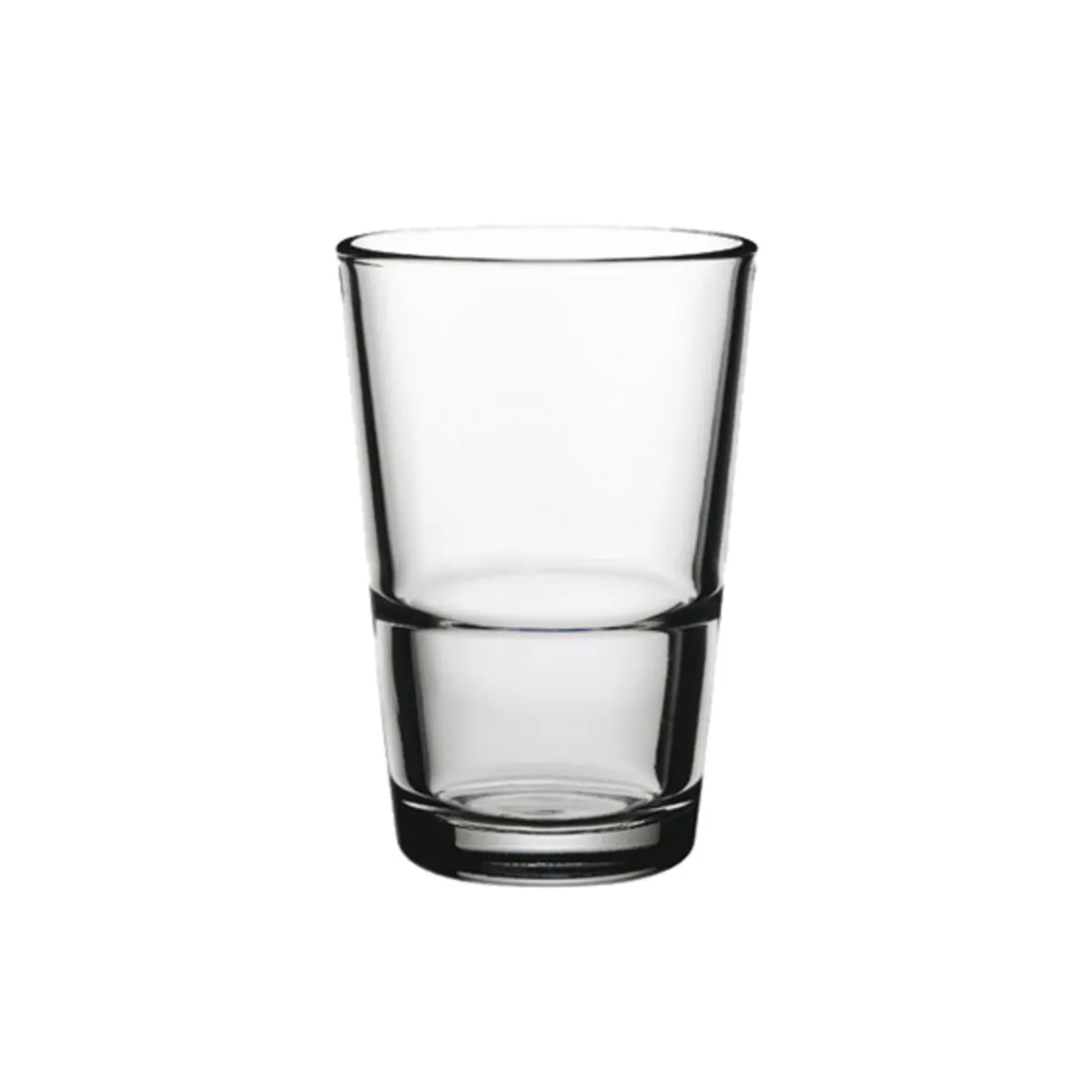 PASABAHCE - Set 24 vasos vidrio templado apilable grande190cc PASABAHCE