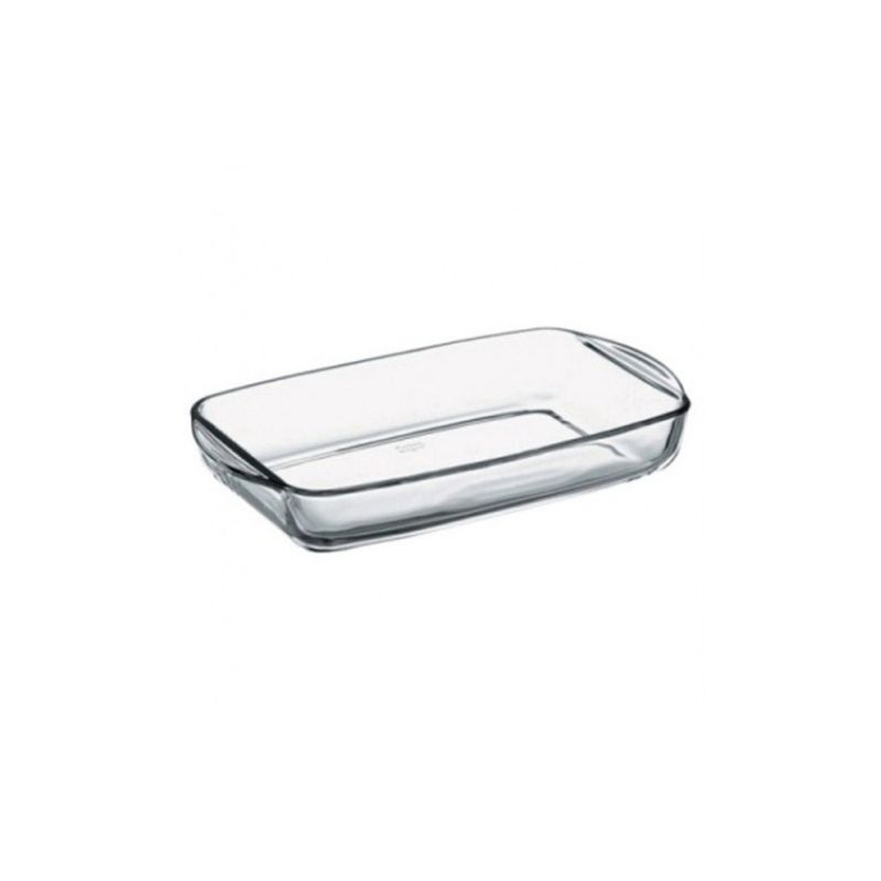 PASABAHCE - ASADERA VIDRIO RECTANGULAR 30X20X7CM PASABAHCE PASABAHCE