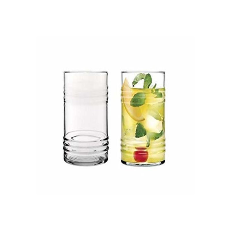 PASABAHCE - SET DE 12 VASOS VIDRIO TIN CAM 490CC PASABAHCE PASABAHCE