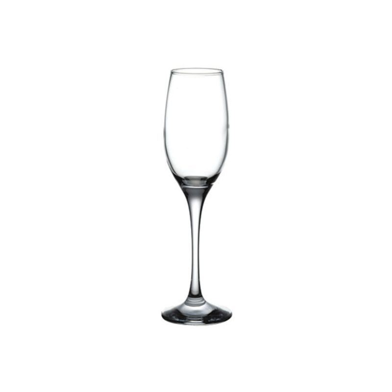 PASABAHCE - SET DE 12 COPAS VIDRIO FLAUTE MALDIVE 180 CC PASABAHCE PASABAHCE