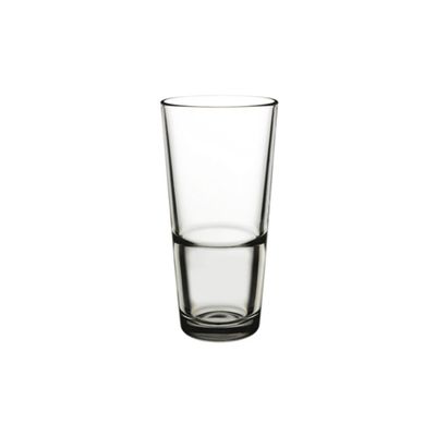 Imagen 2 del producto SET DE 12 VASOS VIDRIO TEMPLADO APILABLE GRANDE-S 372CC