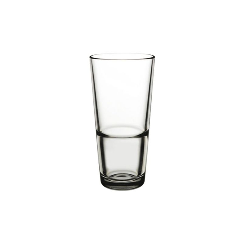 PASABAHCE - SET DE 12 VASOS VIDRIO TEMPLADO APILABLE GRANDE-S 372CC PASABAHCE PASABAHCE