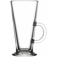 Set De 2 Mug Vidrio Conico 263Ml