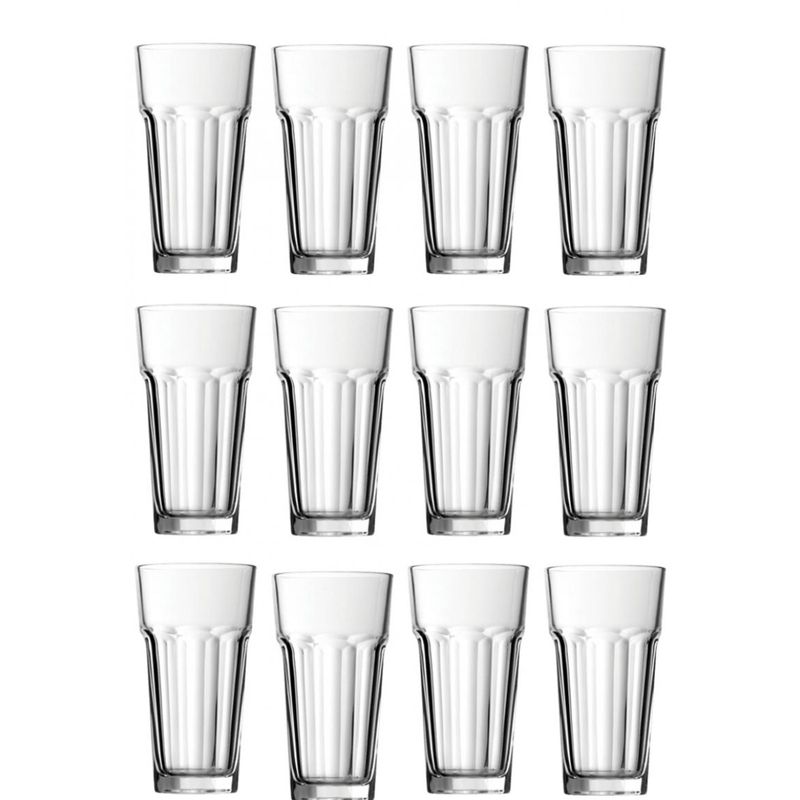 PASABAHCE - Pack 12 Vasos Vidrio Templado Casablanca 365cc Pasabahce PASABAHCE