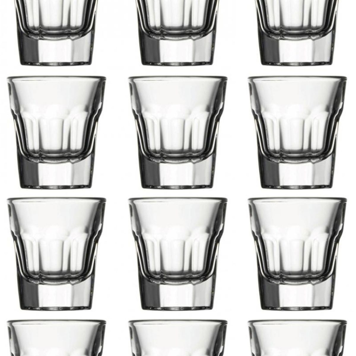 PASABAHCE - Pack 12 Vasos Shot Vidrio Templado Casablanca 36cc Pasabahce PASABAHCE