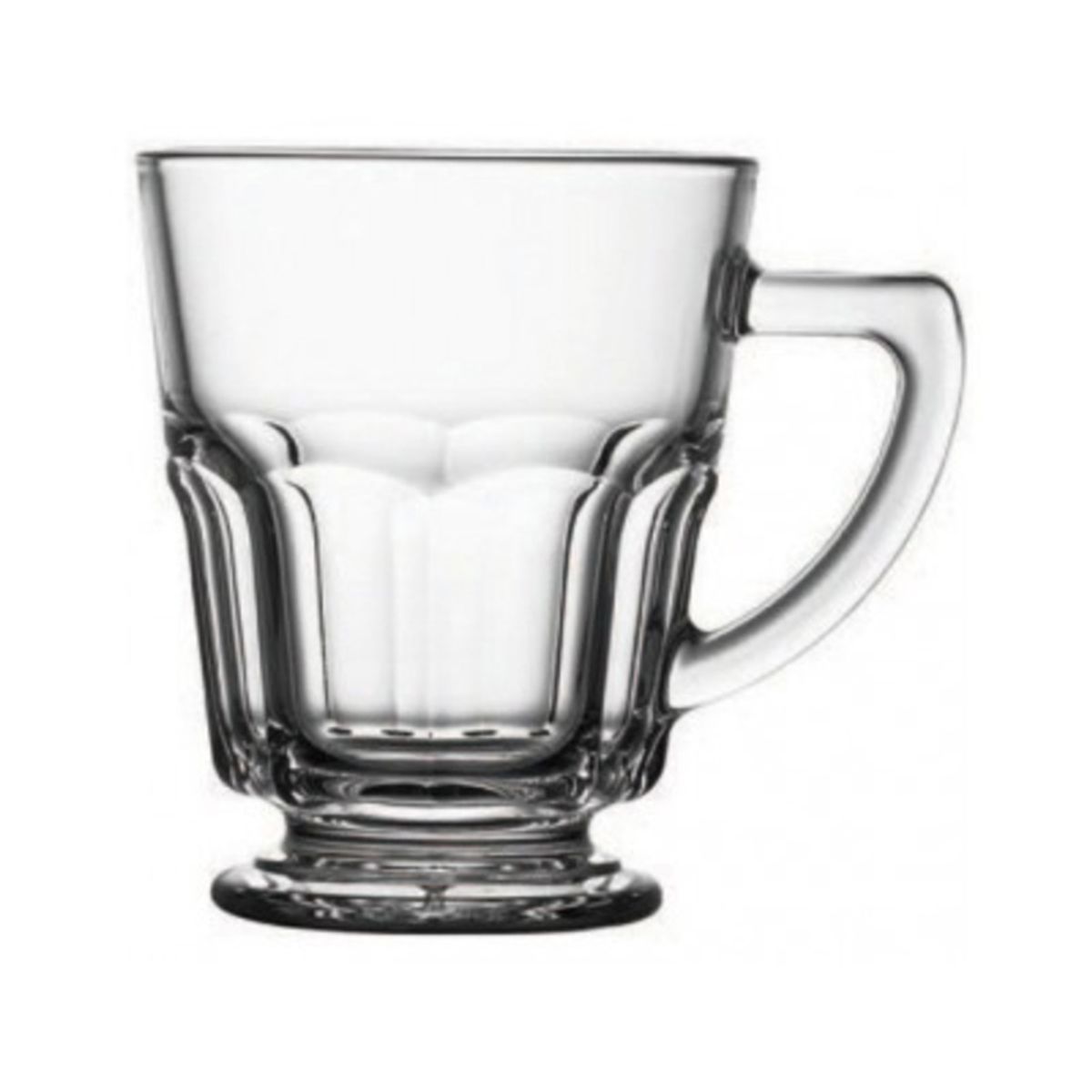 PASABAHCE - Set 4 Tazas Mug Vidrio Templado Casablanca 270cc Pasabahce PASABAHCE