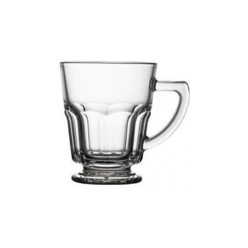 PASABAHCE - Set 4 Tazas Mug Vidrio Templado Casablanca 270cc Pasabahce PASABAHCE