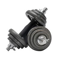 Set Mancuerna Hierro 20 Kg