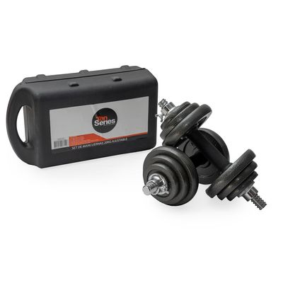 Imagen 2 del producto Set Mancuerna Hierro 20 Kg