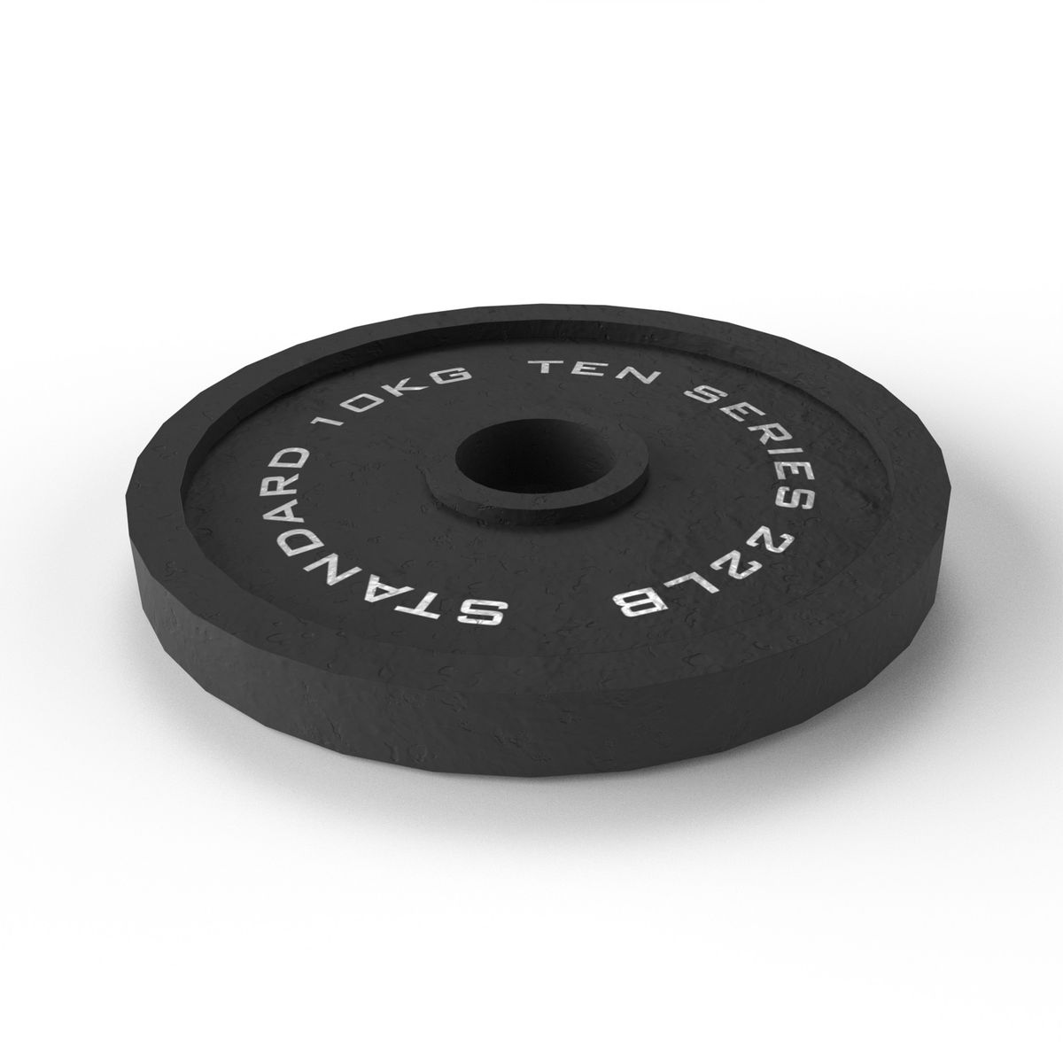 TEN SERIES - Disco PreOlimpico Hierro 10 Kg Ten Series