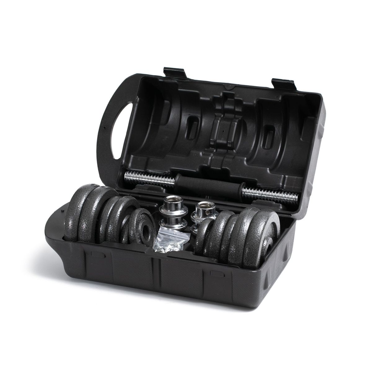 TEN SERIES - Set Mancuerna Hierro 15 Kg Ten Series