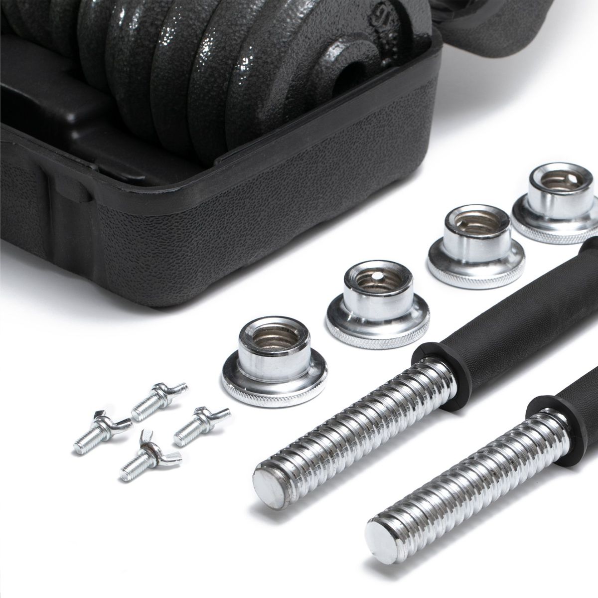 TEN SERIES - Set Mancuerna Hierro 15 Kg Ten Series