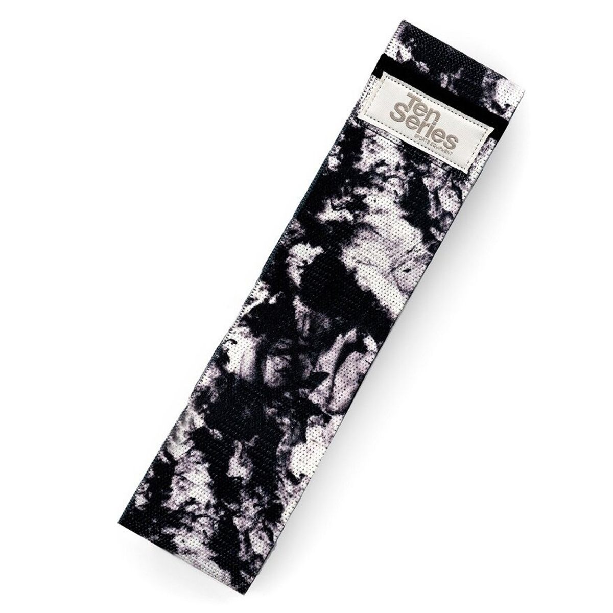 TEN SERIES - Banda Latex Tejida Pesada Negra