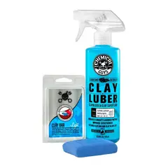 CHEMICAL GUYS - Kit descontaminante Clay Bar azul-Clay Luber