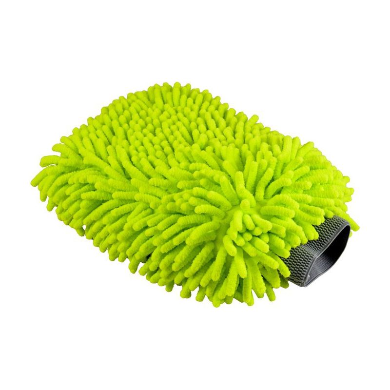 CHEMICAL GUYS - Guante microfibra para lavado Chemical Guys Chenille Verde